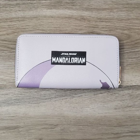 Star Wars Mandalorian Baby Yoda Grogu Wallet Purse - Picture 2 of 3